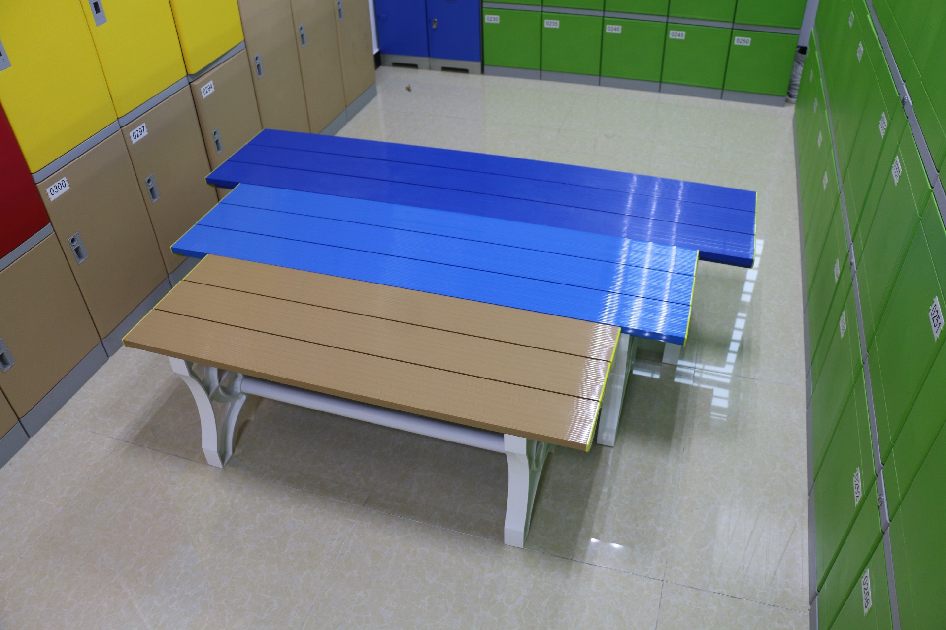 abs全塑料更衣凳长条凳子